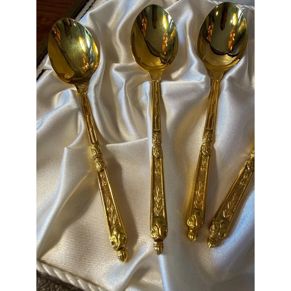 Vintage Lenain Paris‎ Espresso Spoons - Set of 6